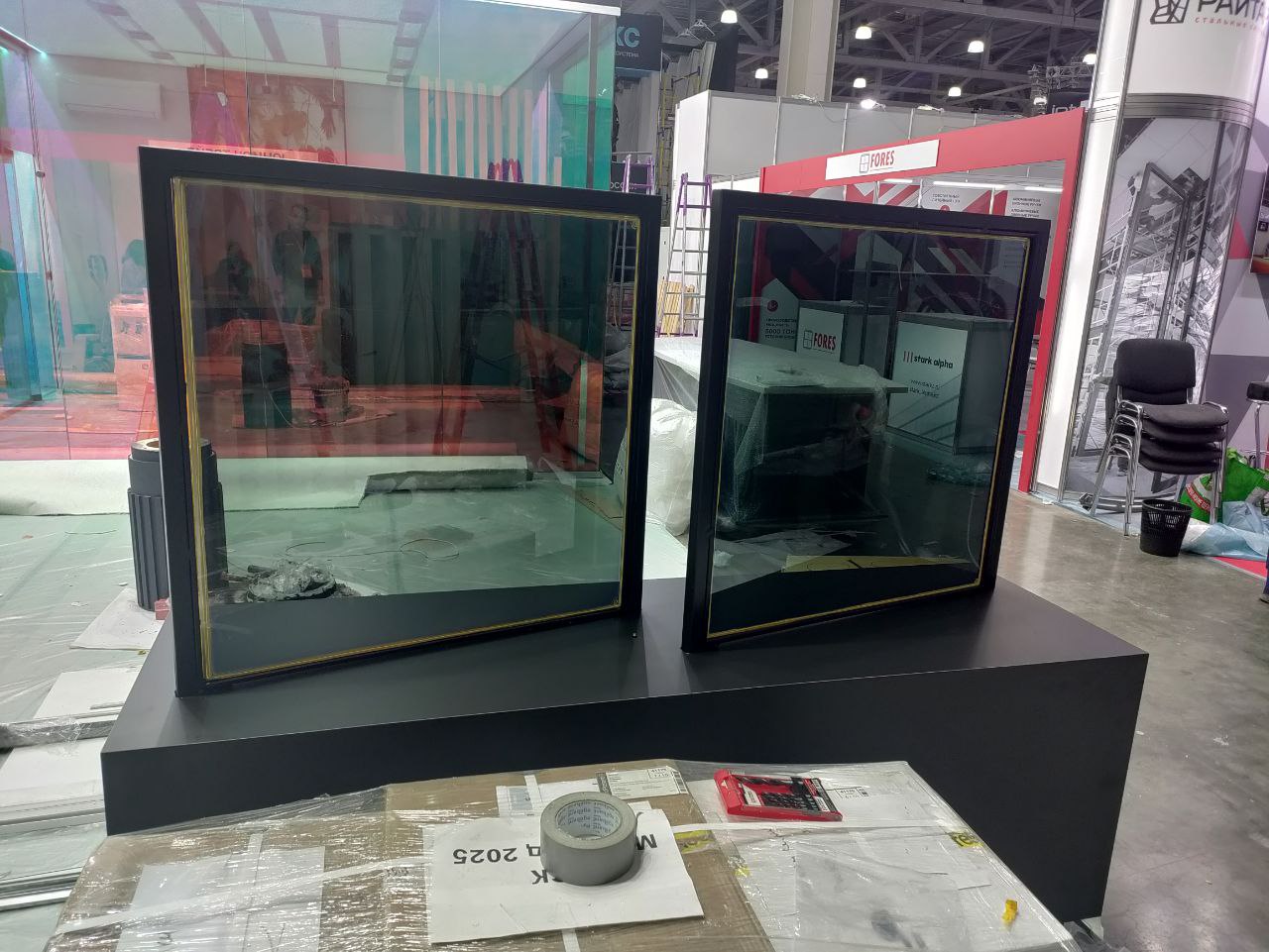 Architectural electrochromic glass at MosBuild 2025